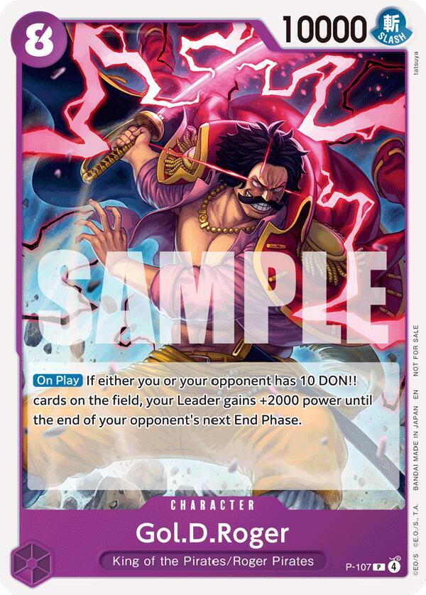 Gol.D.Roger (Store Tournament 2025 Vol. 4) (P-107) [One Piece Promotion Cards]