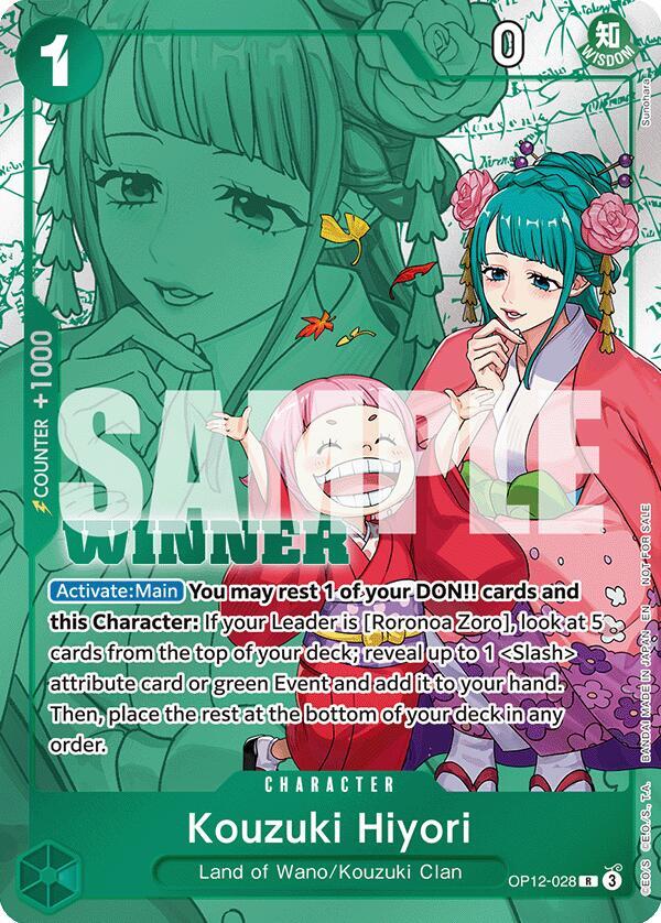 Kouzuki Hiyori (Winner Pack 2026 Vol. 1) (OP12-028) [One Piece Promotion Cards]