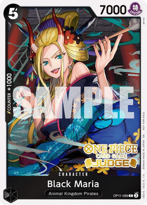 Black Maria (Judge Pack Vol. 7) (OP11-089) [One Piece Promotion Cards]