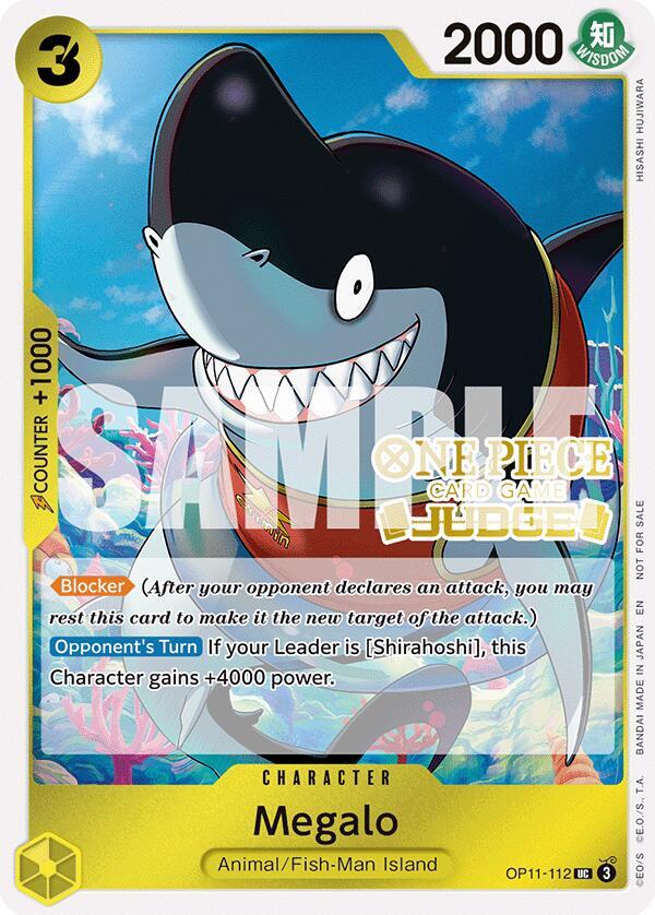 Megalo (Judge Pack Vol. 7) (OP11-112) [One Piece Promotion Cards]