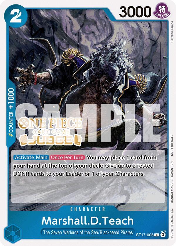 Marshall.D.Teach (Judge Pack Vol. 7) (ST17-005) [One Piece Promotion Cards]