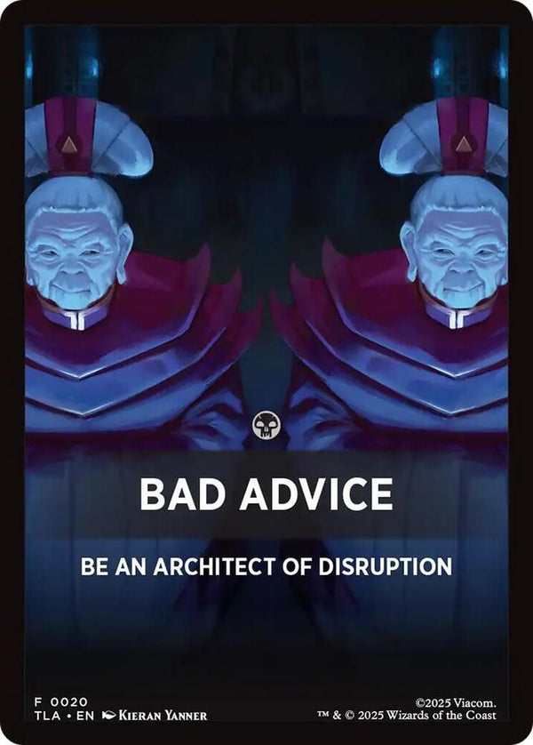 Bad Advice Theme Card (20) [Avatar: The Last Airbender]