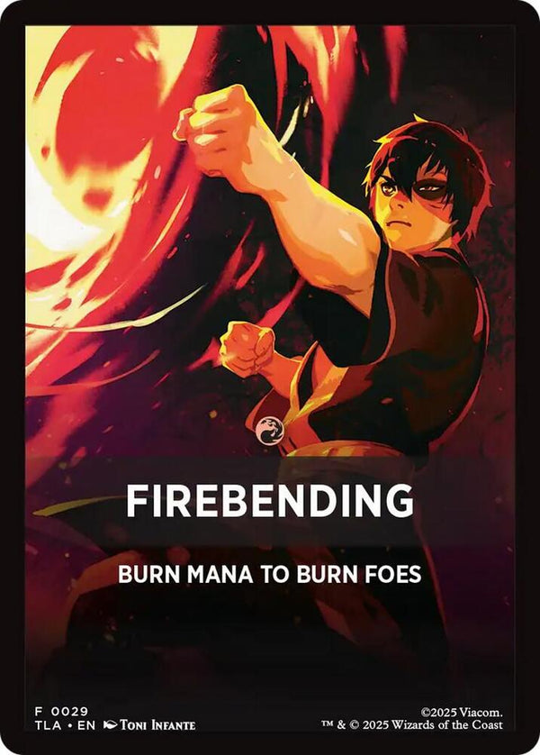 Firebending Theme Card (0029) [Avatar: The Last Airbender]