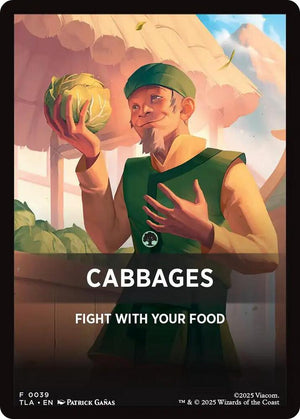 Cabbages Theme Card (39) [Avatar: The Last Airbender]
