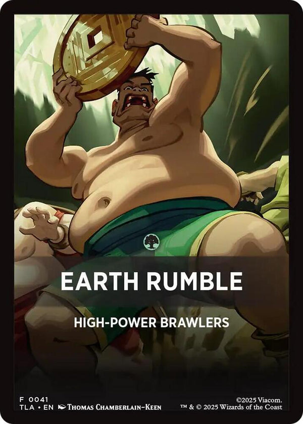 Earth Rumble Theme Card (41) [Avatar: The Last Airbender]