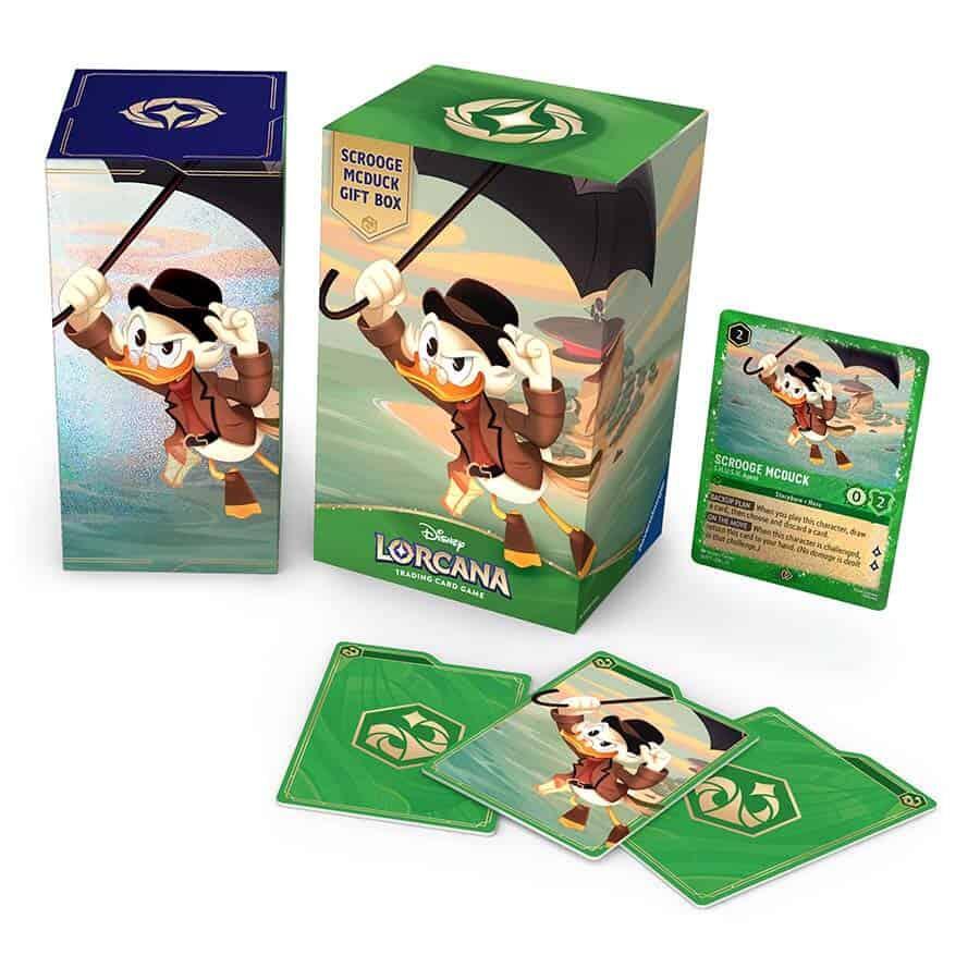 Disney Lorcana Winterspell Gift Box Scrooge McDuck