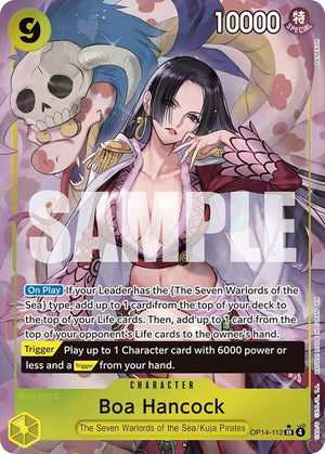 Boa Hancock - OP14-112 (Alternate Art) [The Azure Sea's Seven]