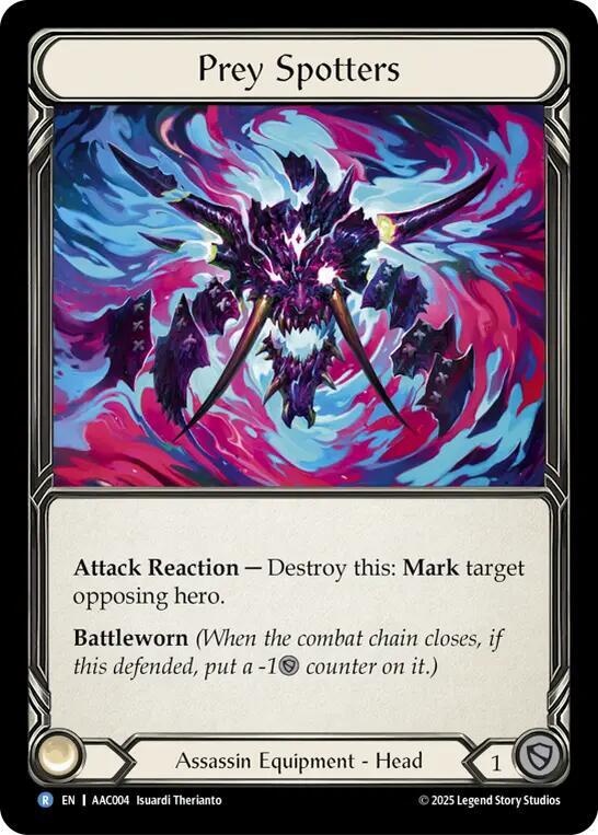 Prey Spotters (AAC004) [Armory Deck: Arakni]