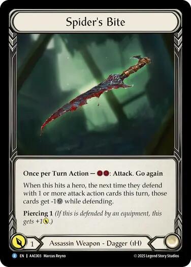 Spider's Bite (AAC003) [Armory Deck: Arakni]