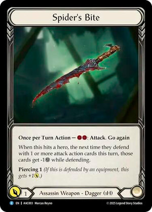 Spider's Bite (AAC003) [Armory Deck: Arakni]