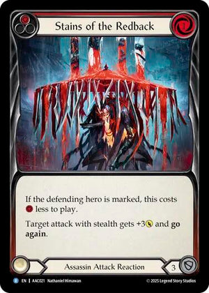 Stains of the Redback (AAC021) [Armory Deck: Arakni]