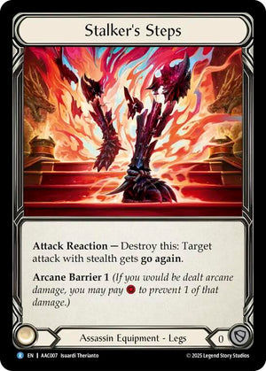 Stalker's Steps (AAC007) [Armory Deck: Arakni]