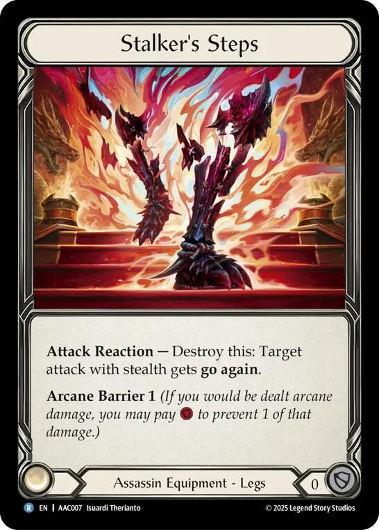 Stalker's Steps (AAC007) [Armory Deck: Arakni]