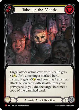 Take Up the Mantle (AAC024) [Armory Deck: Arakni]