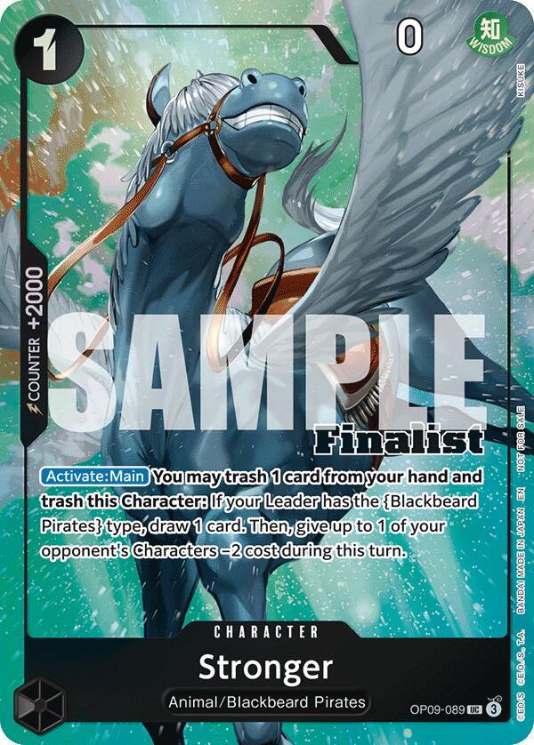Stronger (CS 25-26 Finalist Card Set 2) (OP09-089) [One Piece Promotion Cards]