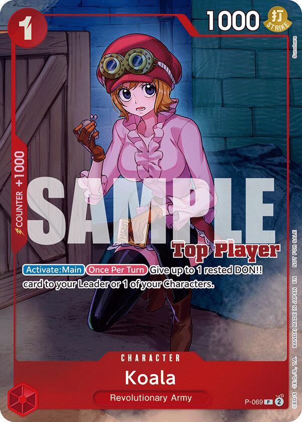 Koala (CS 25-26 Top Player Pack Vol. 2) (P-069) [One Piece Promotion Cards]