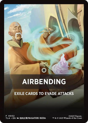 Airbending Theme Card (2) [Avatar: The Last Airbender]