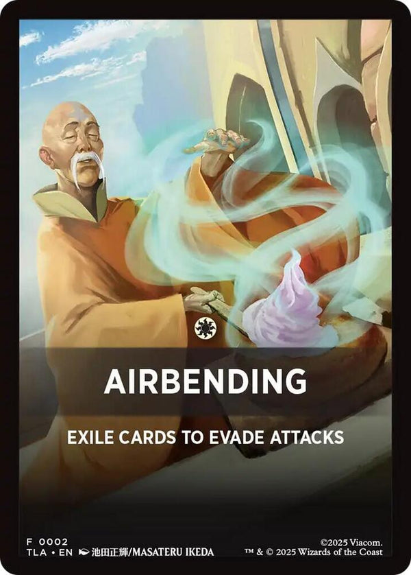 Airbending Theme Card (2) [Avatar: The Last Airbender]
