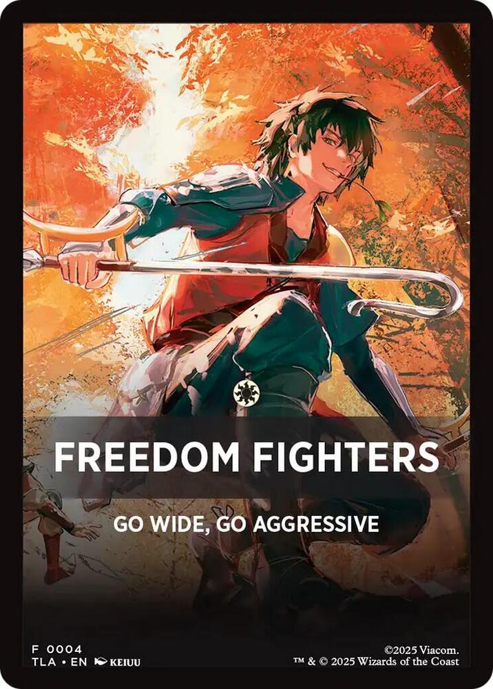 Freedom Fighters Theme Card (4) [Avatar: The Last Airbender]