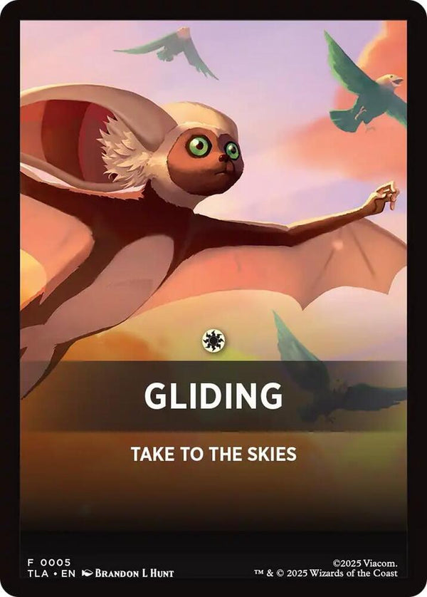 Gliding Theme Card (5) [Avatar: The Last Airbender]