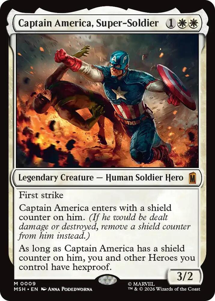 Captain America, Super-Soldier (9) [Marvel Super Heroes]