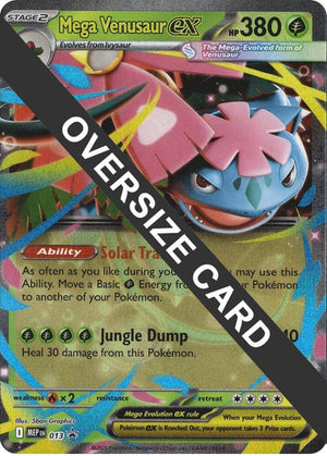 Mega Venusaur ex - 013 [Jumbo Cards]