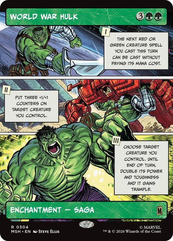 World War Hulk (Borderless) (304) [Marvel Super Heroes]