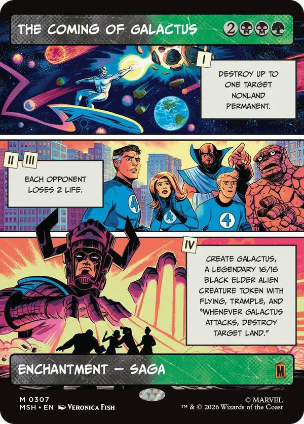 The Coming of Galactus (Borderless) (307) [Marvel Super Heroes]
