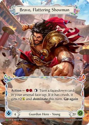 Bravo, Flattering Showman - HER154 [Flesh and Blood Promo Cards]