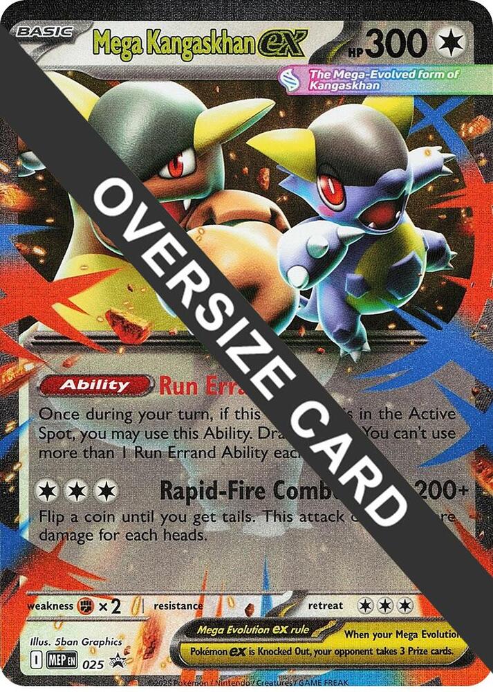 Mega Kangaskhan ex - 025 [Jumbo Cards]