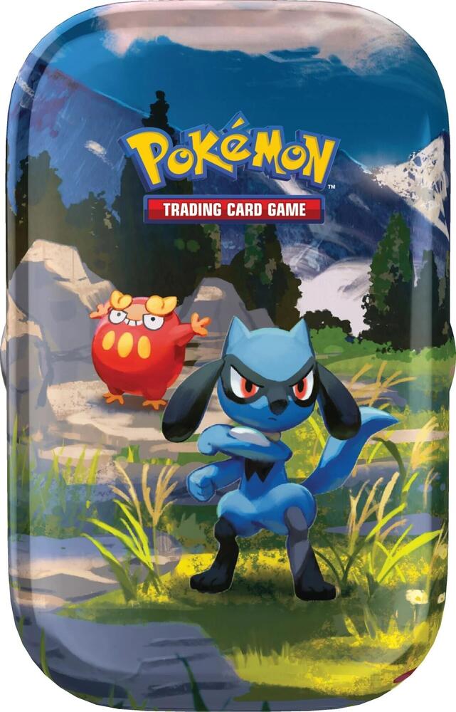 Ascended Heroes Mini Tin Riolu and Darumaka