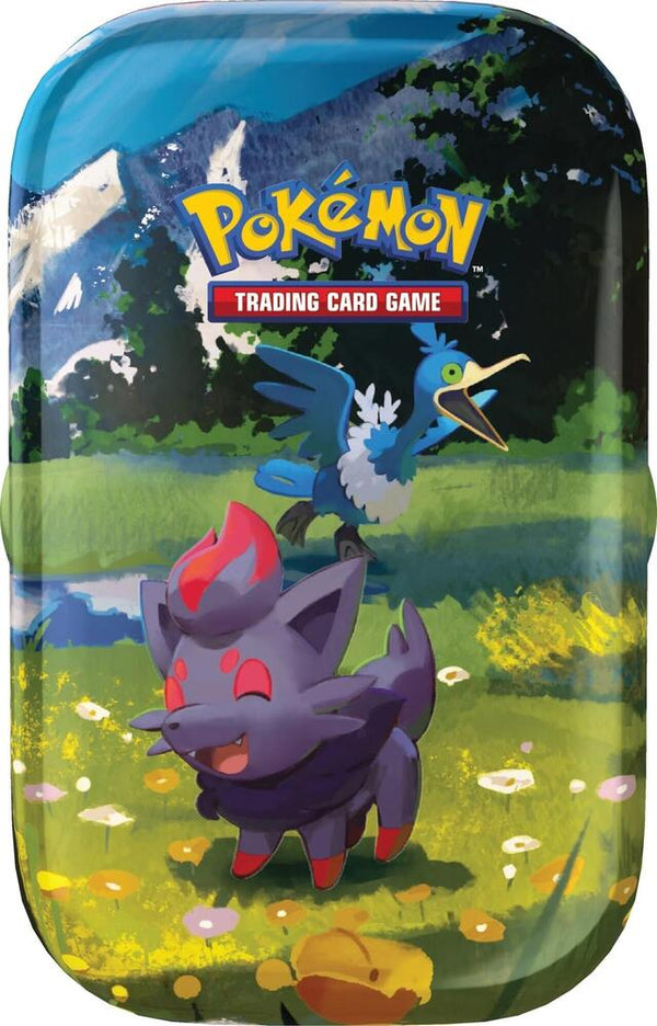 Ascended Heroes Mini Tin Zorua and Chramorant