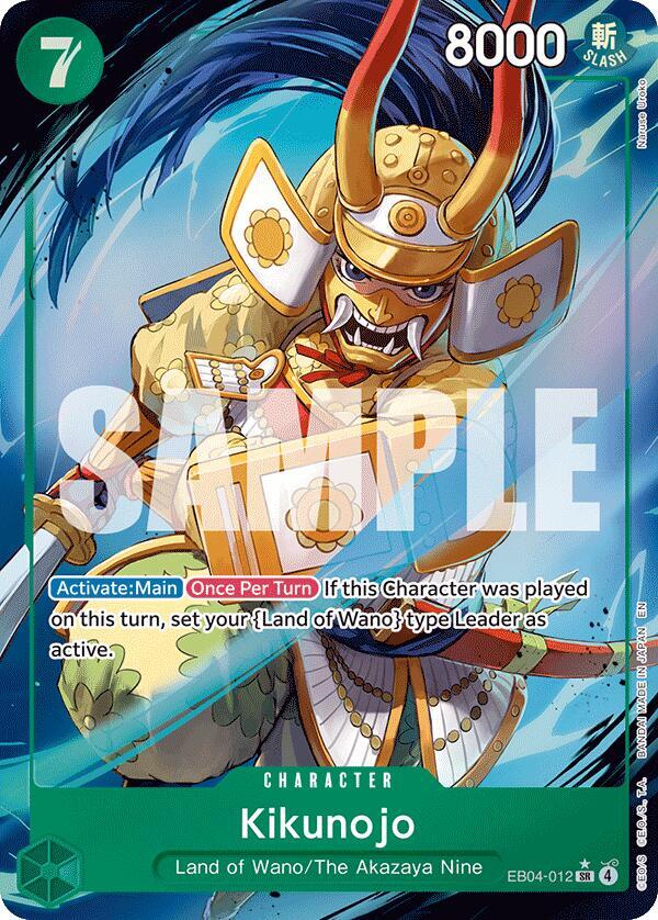 Kikunojo (Alternate Art) (EB04-012) [The Azure Sea's Seven]
