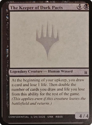 The Keeper of Dark Pacts [Un-Known Event Playtest Cards]