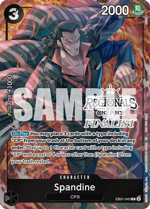 Spandine (Online Regional Finalist Card Set 2025 Vol.1) (EB01-043) [One Piece Promotion Cards]