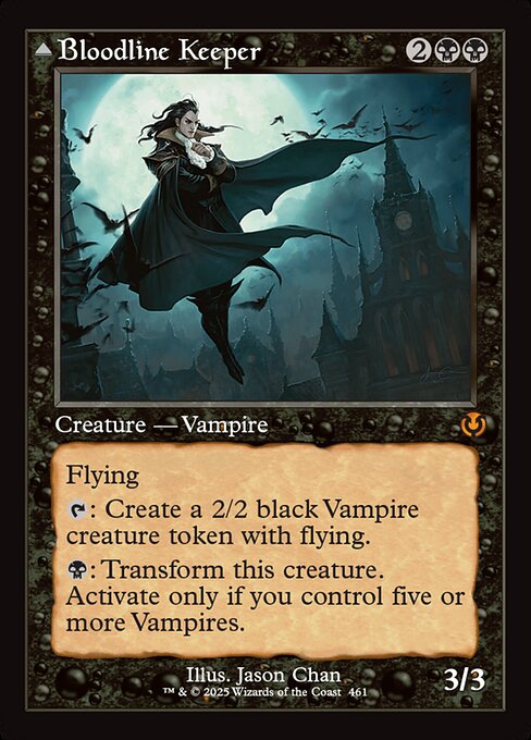 Bloodline Keeper // Lord of Lineage (461) [Innistrad Remastered]