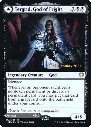 Tergrid, God of Fright // Tergrid's Lantern (112s) [Kaldheim Promos]