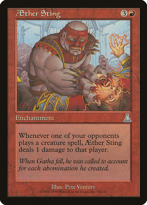 Aether Sting (76) [Urza's Destiny]
