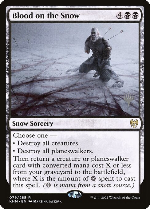 Blood on the Snow (79p) [Kaldheim Promos]