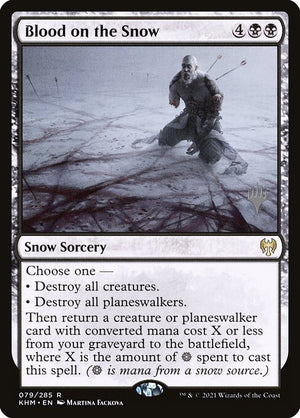 Blood on the Snow (79p) [Kaldheim Promos]