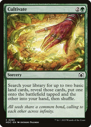 Cultivate (295) [March of the Machine Commander]