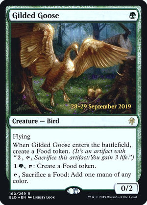 Gilded Goose (160s) [Throne of Eldraine Promos]
