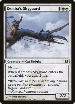 Kemba's Skyguard (13) [Duel Decks: Elspeth vs. Tezzeret]