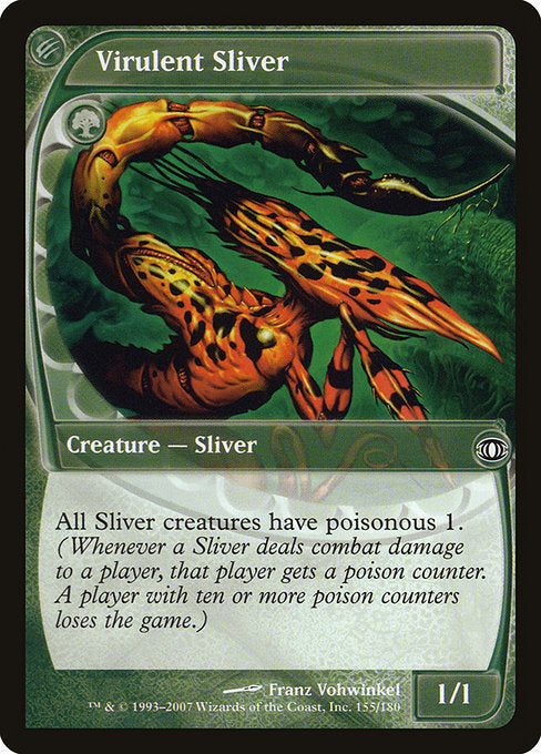Virulent Sliver (155) [Future Sight]