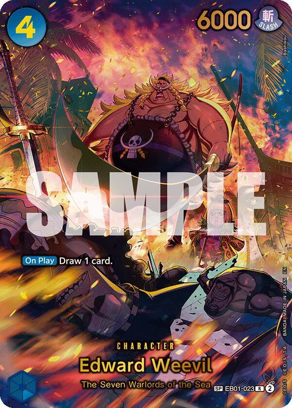 Edward Weevil - EB01-023 (SP) [The Azure Sea's Seven]