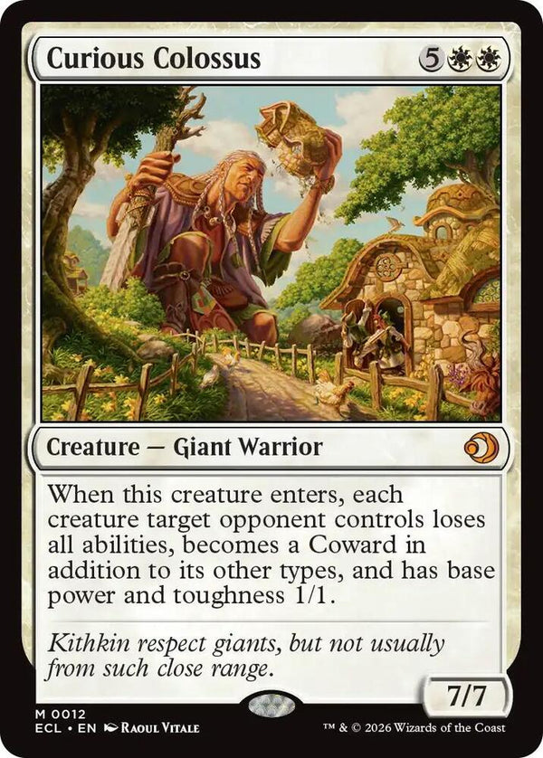 Curious Colossus (12) [Lorwyn Eclipsed]