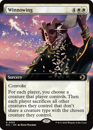 Winnowing (Extended Art) (355) [Lorwyn Eclipsed]