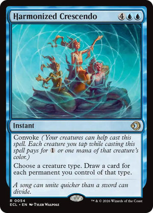 Harmonized Crescendo (54) [Lorwyn Eclipsed]