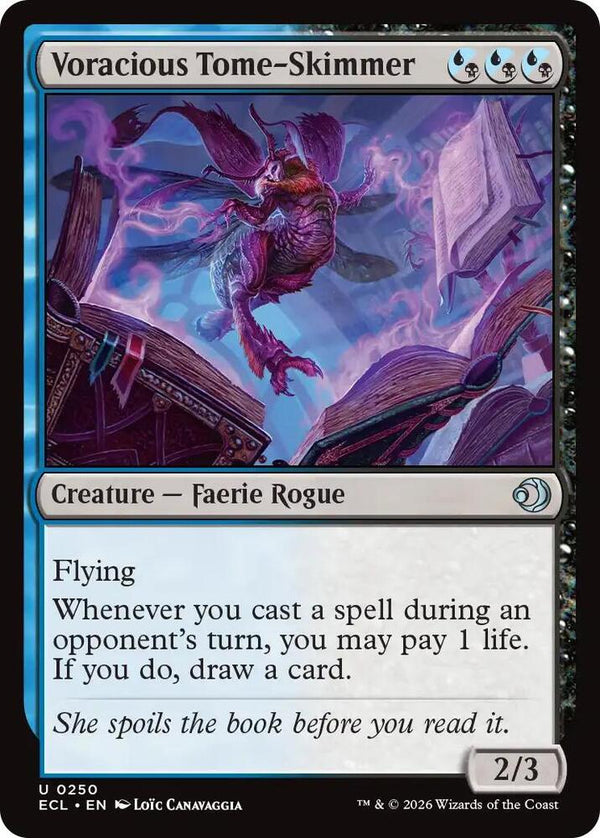 Voracious Tome-Skimmer (250) [Lorwyn Eclipsed]