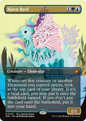 Risen Reef (Borderless) (143) [Special Guests]